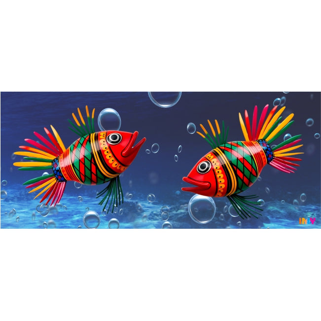 Alebrije Pez - 033 / MUG 11oz con impresión envolvente