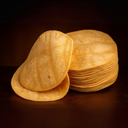 Tortilla de Maïs Jaune "Nagual" 15 cm - 20 unités / 500 gr.