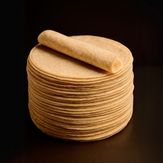 Tortilla de Maïs Blanc "Nagual" 15 cm - 20 unités / 500 gr.