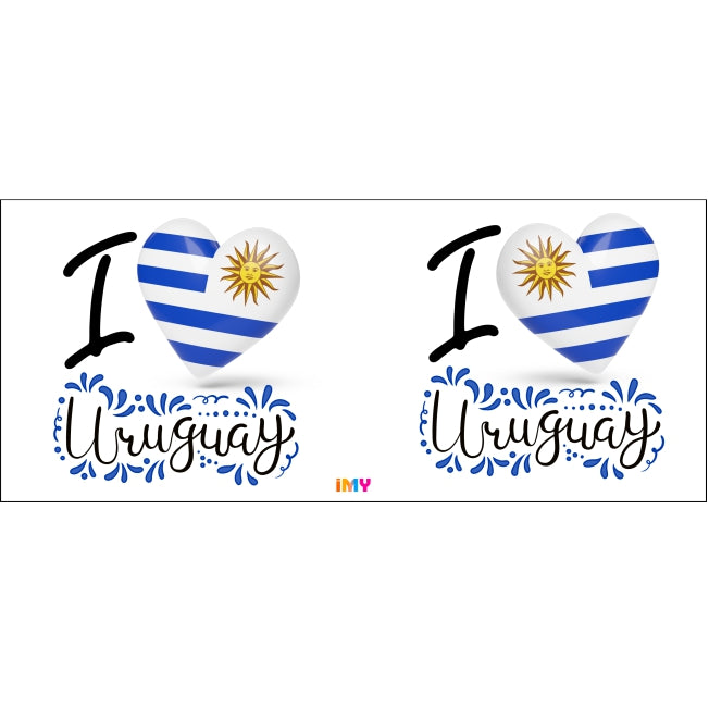 Uruguay 002 / 11oz Mug with wraparound print