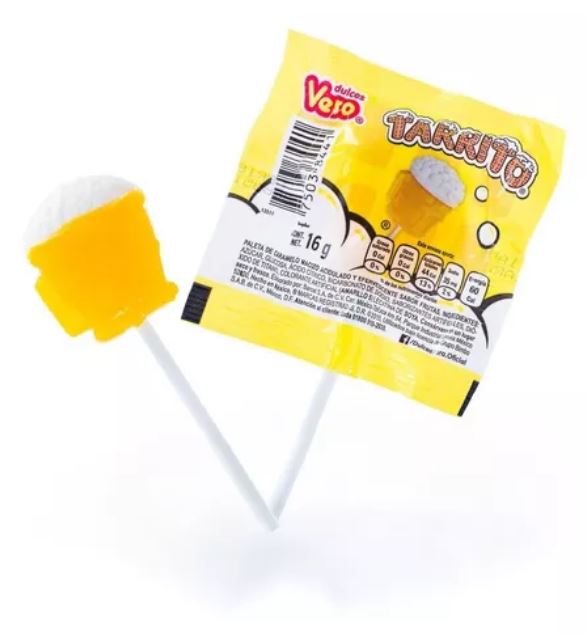 Vero Tarrito paquete de 10 piezas - 16 gr c/u