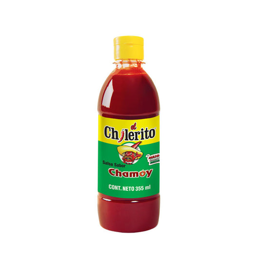 El Chilerito salsa chamoy, botella de 355ml