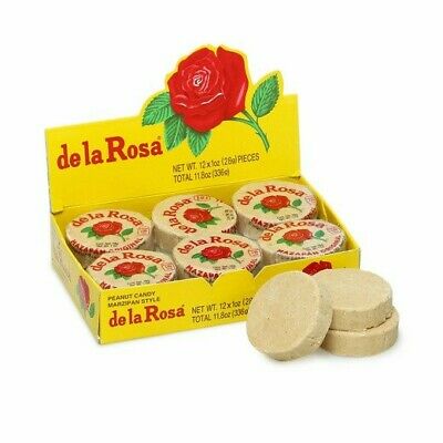 Mazapán de Cacahuate "De la Rosa" 12 piezas / 28 g cu