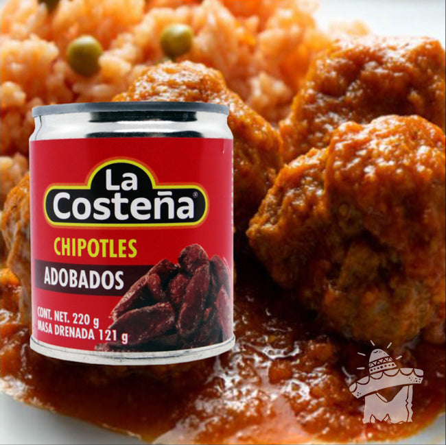 Chipotle Peppers in Marinade "La Costeña" 220 gr