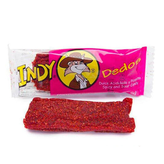 Indy dedo de dulce, sabor acidulado y picante, 20g