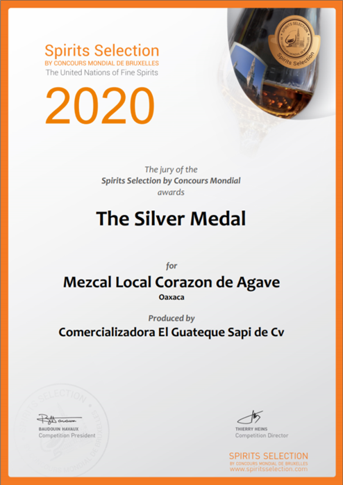 Mezcal "LOCAL" 42%, 70 cl