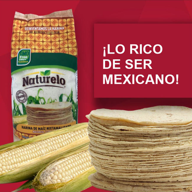 farine de maïs blanc sans ogm sans gluten, produit mexicain Mi Tiendita