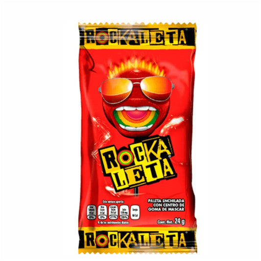 Paleta Rockaleta, 24g, dulce divertido