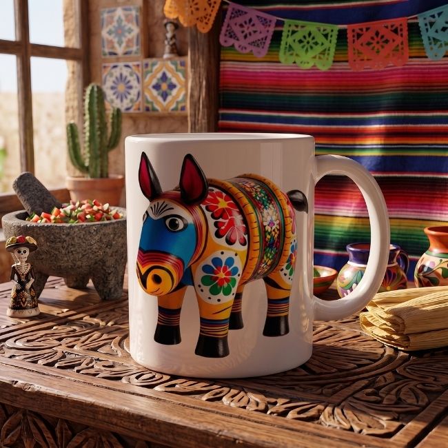 Alebrije Burrito - 017 / MUG 11oz con impresión envolvente