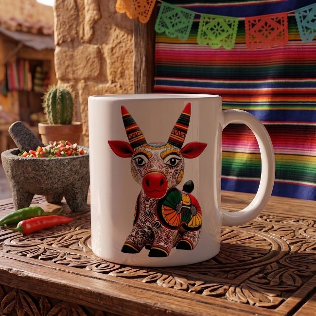 Alebrije Burrito - 019 / MUG 11oz con impresión envolvente