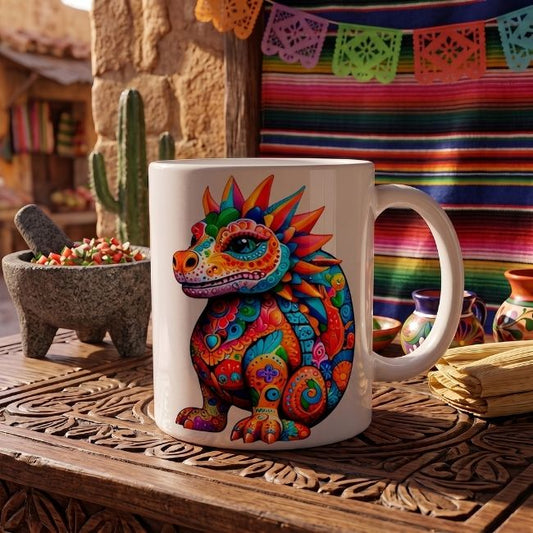 Alebrije Dragón - 008 / MUG 11oz con impresión envolvente