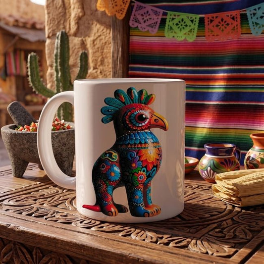 Alebrije Gallo - 014 / MUG 11oz con impresión envolvente