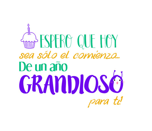 Cumpleaños - 042 / MUG 11oz con impresión doble