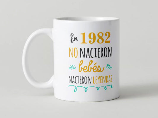 Cumpleaños - 031-1982 / MUG 11oz con impresión doble