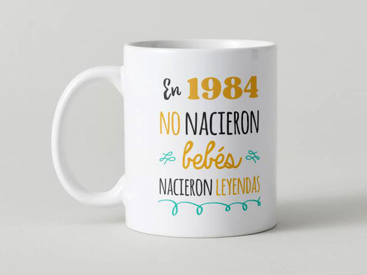 Cumpleaños - 031-1984 / MUG 11oz con impresión doble