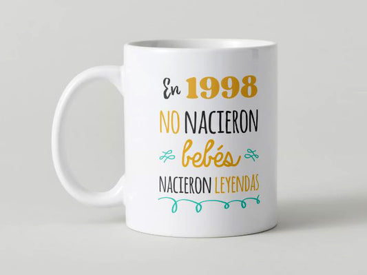 Cumpleaños - 031-1998 / MUG 11oz con impresión doble