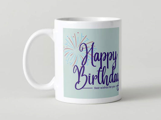 Cumpleaños - 041 / MUG 11oz con impresión envolvente