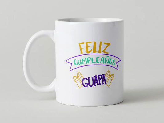 Cumpleaños - 042 / MUG 11oz con impresión doble