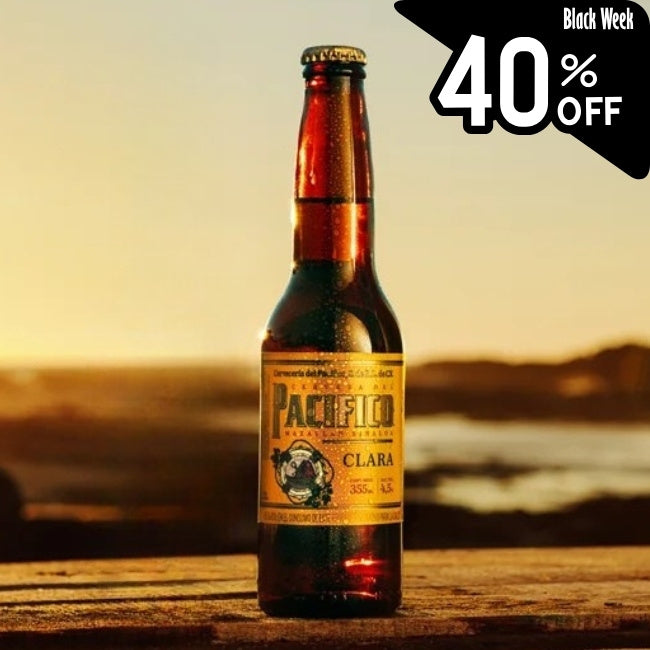 CERVEZA PACIFICO 355 ml CLARA - GLASS -