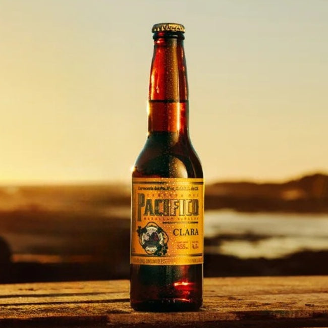 CERVEZA PACIFICO 355 ml CLARA - GLASS -