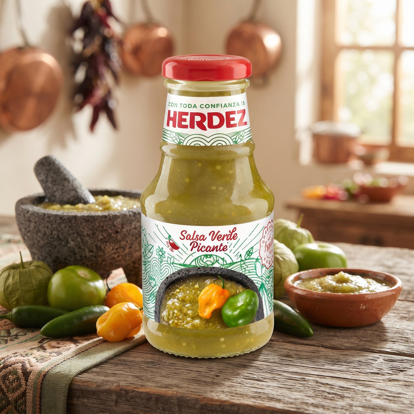 Herdez Spicy Green Sauce 240 g