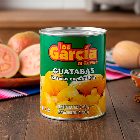 Goyaves Entières au Sirop “Los García” – 800 g