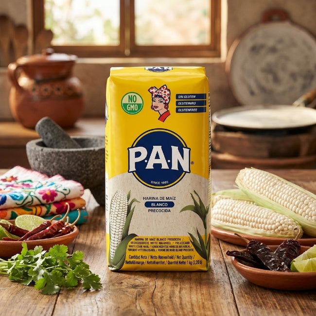 Harina P.A.N. Blanca 1 kg – La Pureza del Maíz en tu Mesa