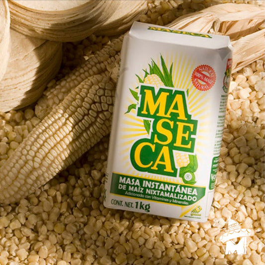Harina de Maíz Nixtamalizada Blanca Maseca 1 kg
