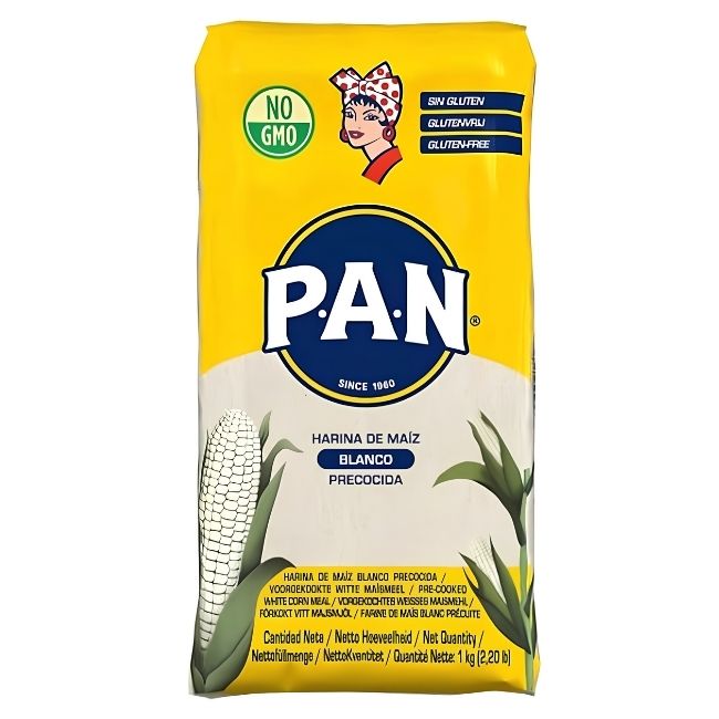 Harina P.A.N. Blanca 1 kg – La Pureza del Maíz en tu Mesa
