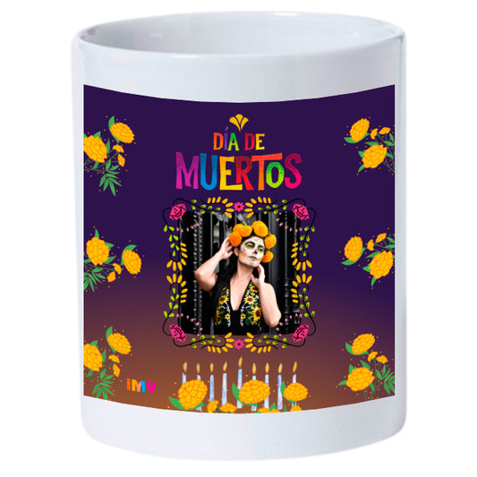 Muertos - 032 / MUG 11oz con impresión frontal