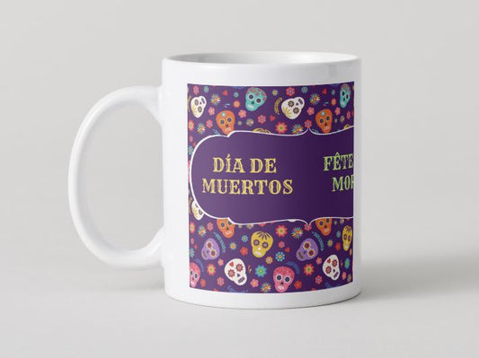 Muertos - 035 / MUG 11oz con impresión envolvente