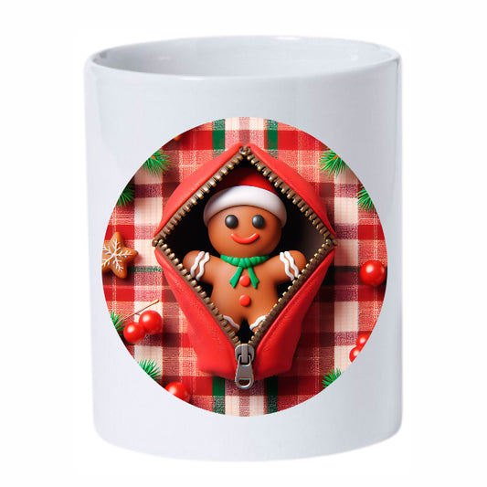 Navidad - 007g / MUG 11oz con impresión frontal