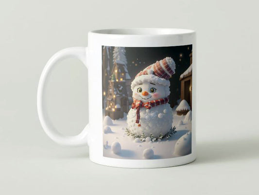 Navidad - 008a / MUG 11oz con impresión envolvente