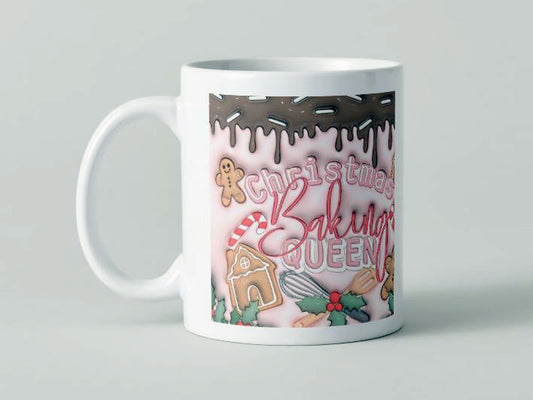 Navidad - 014a / MUG 11oz con impresión envolvente