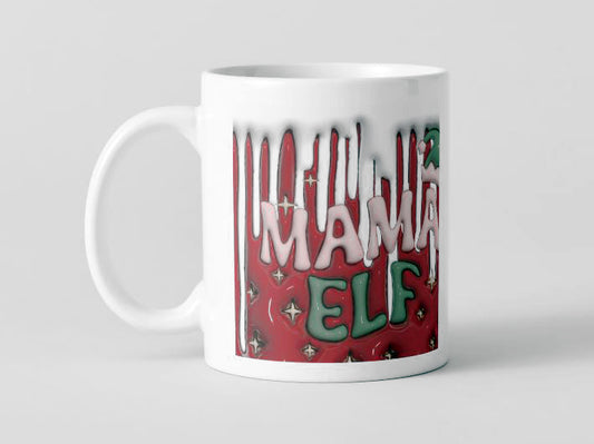 Navidad - 014e / MUG 11oz con impresión envolvente