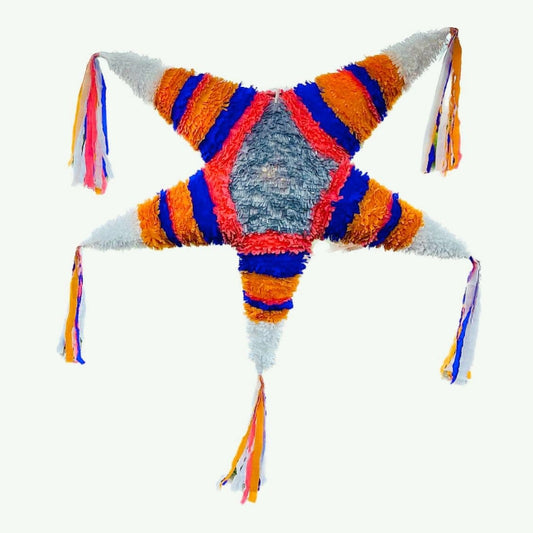 Handmade Piñata "White Star" - Large