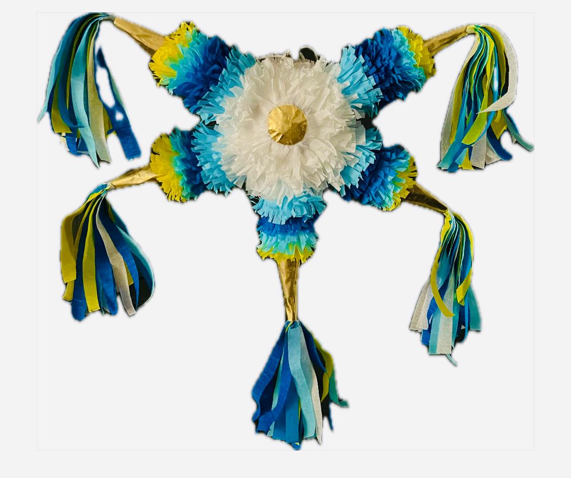 Micro Piñata Artesanal Decorativa "Hecha a mano"
