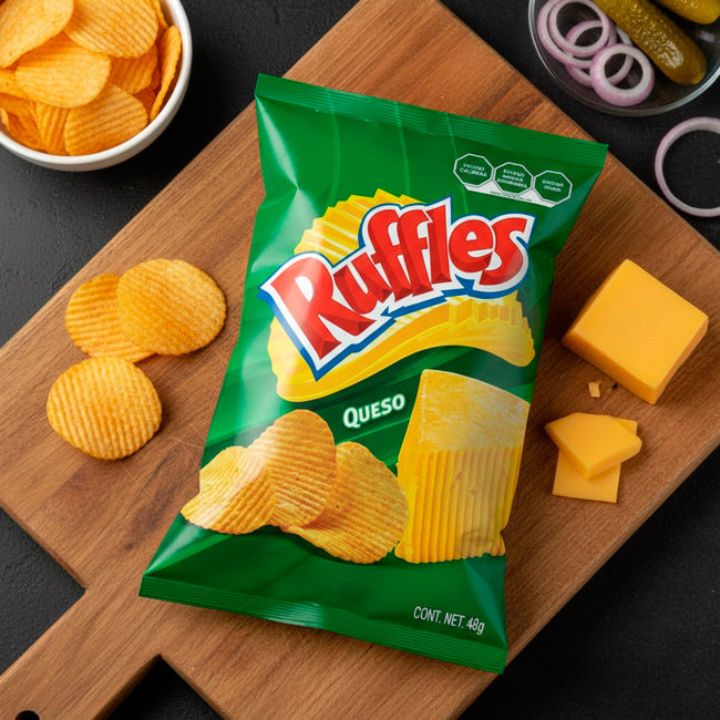 Papas Ruffles Queso de 48g
