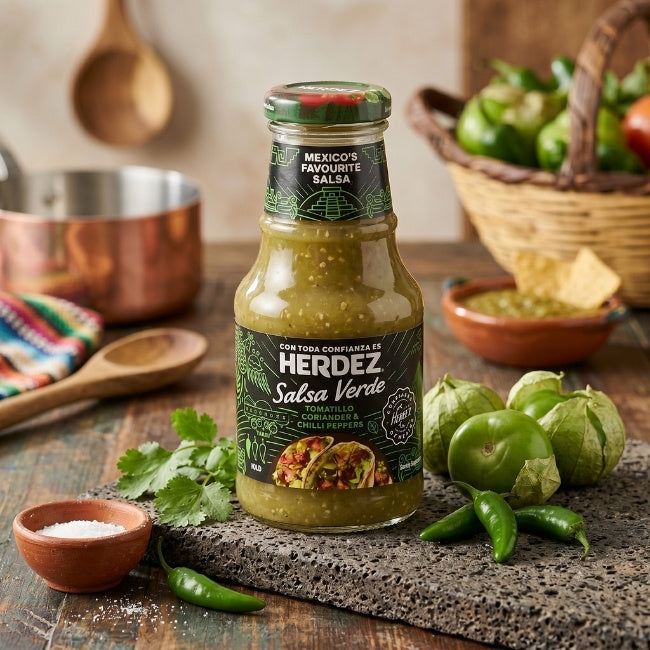 Salsa Verde Herdez 240 g (frasco) Mild Glass