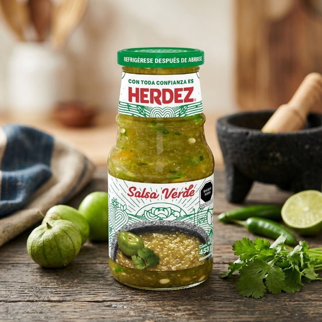 Sauce Verte Herdez - bocal 453 g