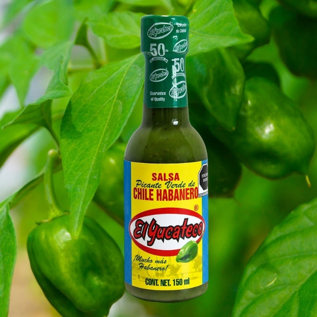 Salsa habanera VERDE "El Yucateco" 120 ml