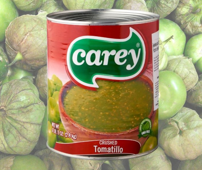 Tomatillo Molido verde CAREY Lata 800 gr.