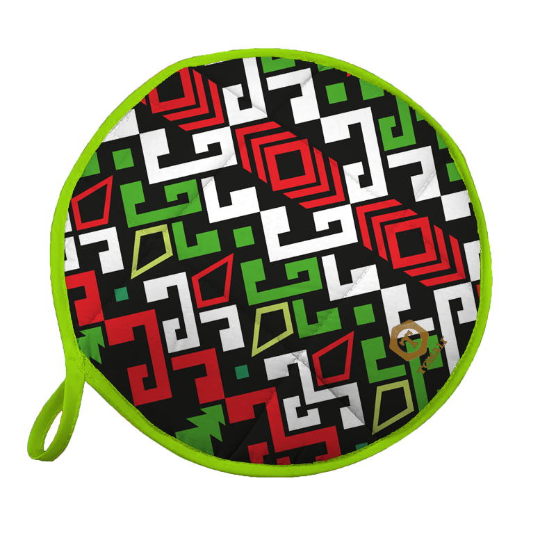 Round Insulated Tortilla Warmer - Mexican Patterns (24cm-500g / 2 hours)