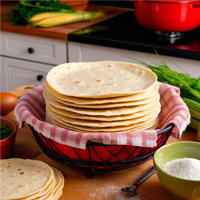 Tortilla de Harina de Trigo "Mexlatin" 15 cm / 18 uds 500g