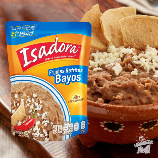 Frijoles Bayos Refritos “Isadora” 220 gr (Pouch)