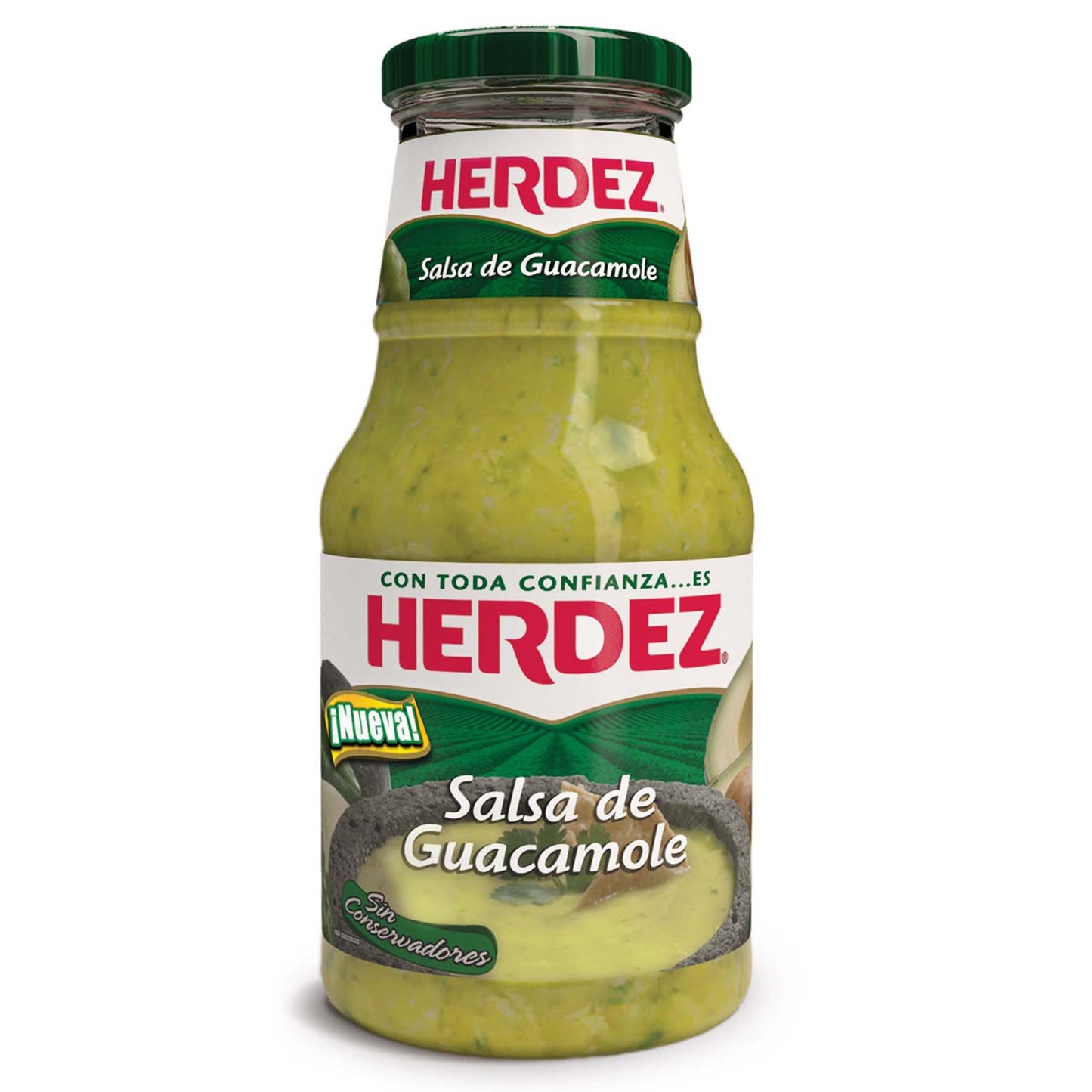 Salsa Guacamole Herdez (botella) 240 g