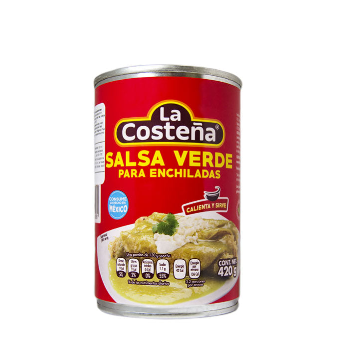 Green sauce for Enchiladas "La Costeña" 420 g