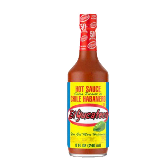 Sauce habanero rouge El Yucateco 120 ml
