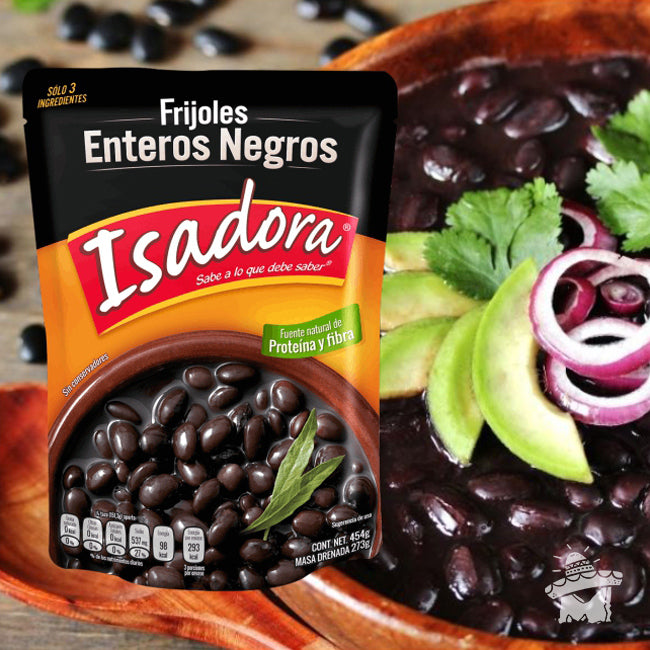 Whole Black Beans "Isadora" 430 g (Pouch)