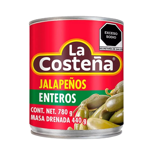 La Costena Green Pickled Whole Jalape Peppers 220 g